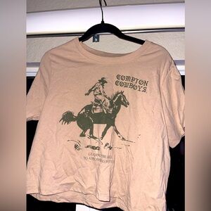 Compton Cowboys Tan Tee 🤠 size XL